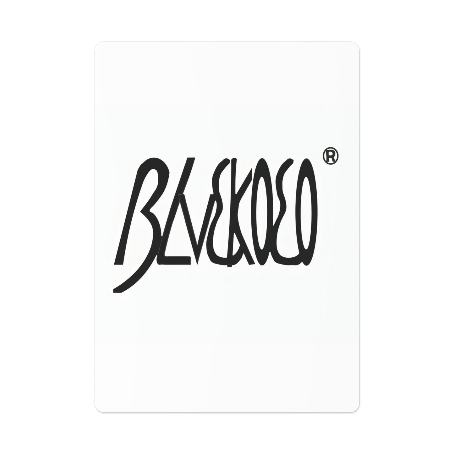 BLVCKOCO Merchandise Poker Cards