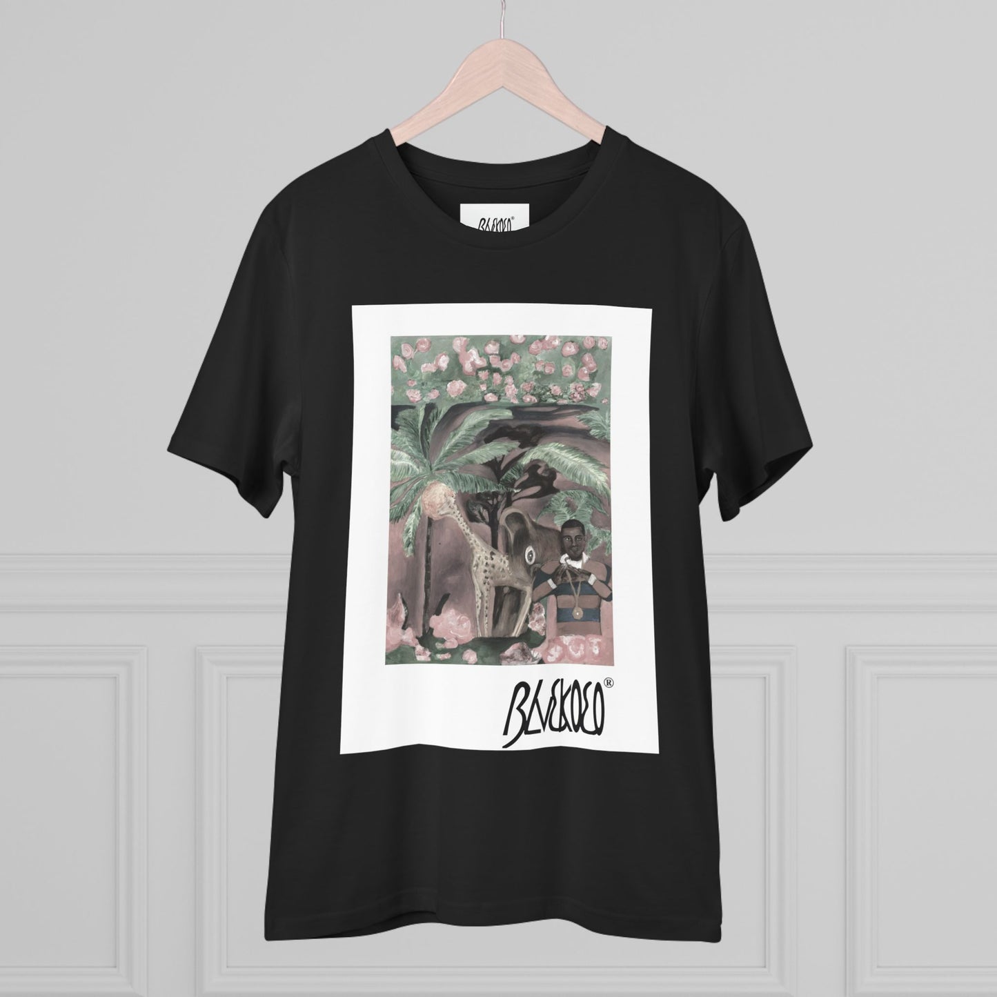 Elyisum - The Journey to Paradise Merchandise Grayscale  T-shirt